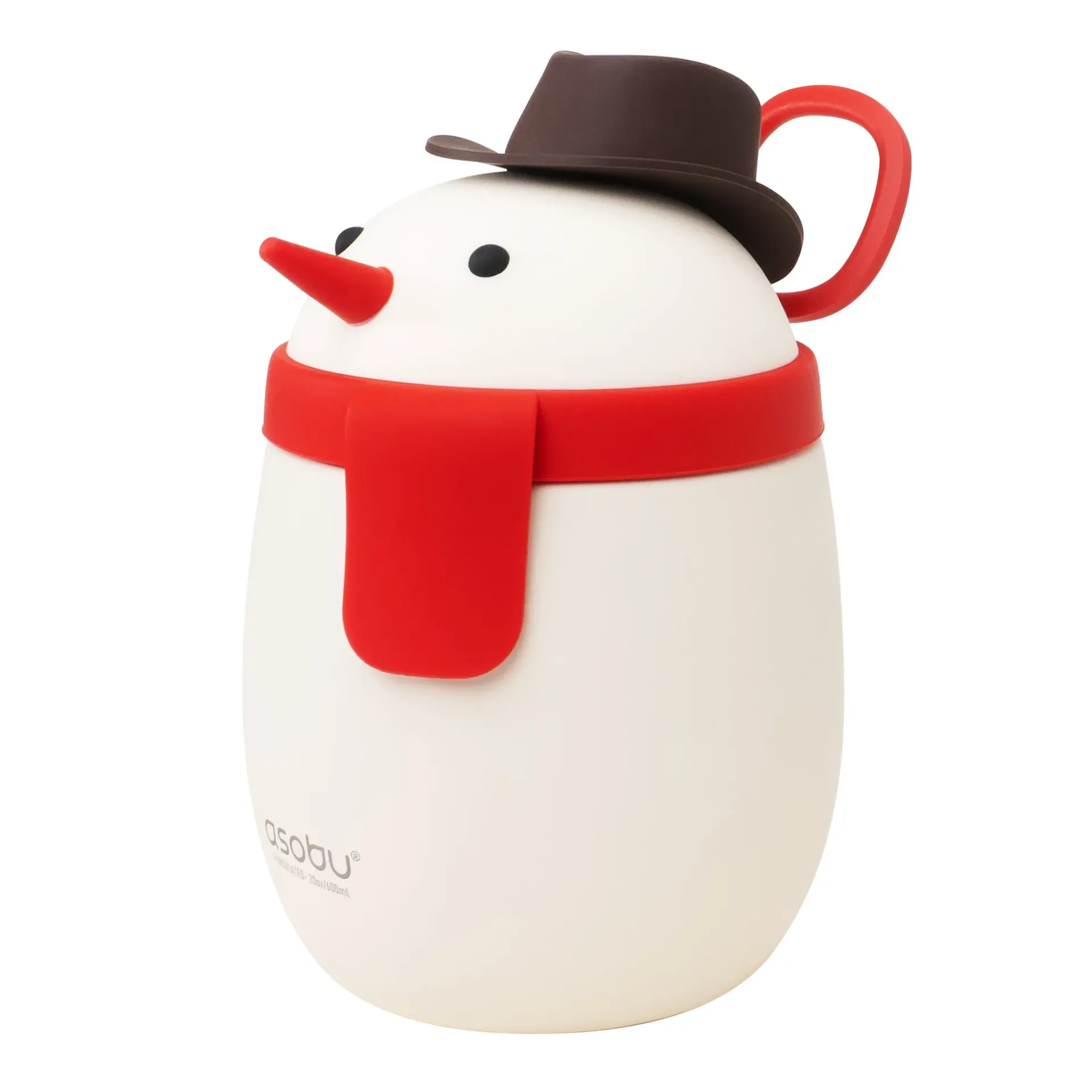 Thermobehälter für Essen Schneemann 600ml