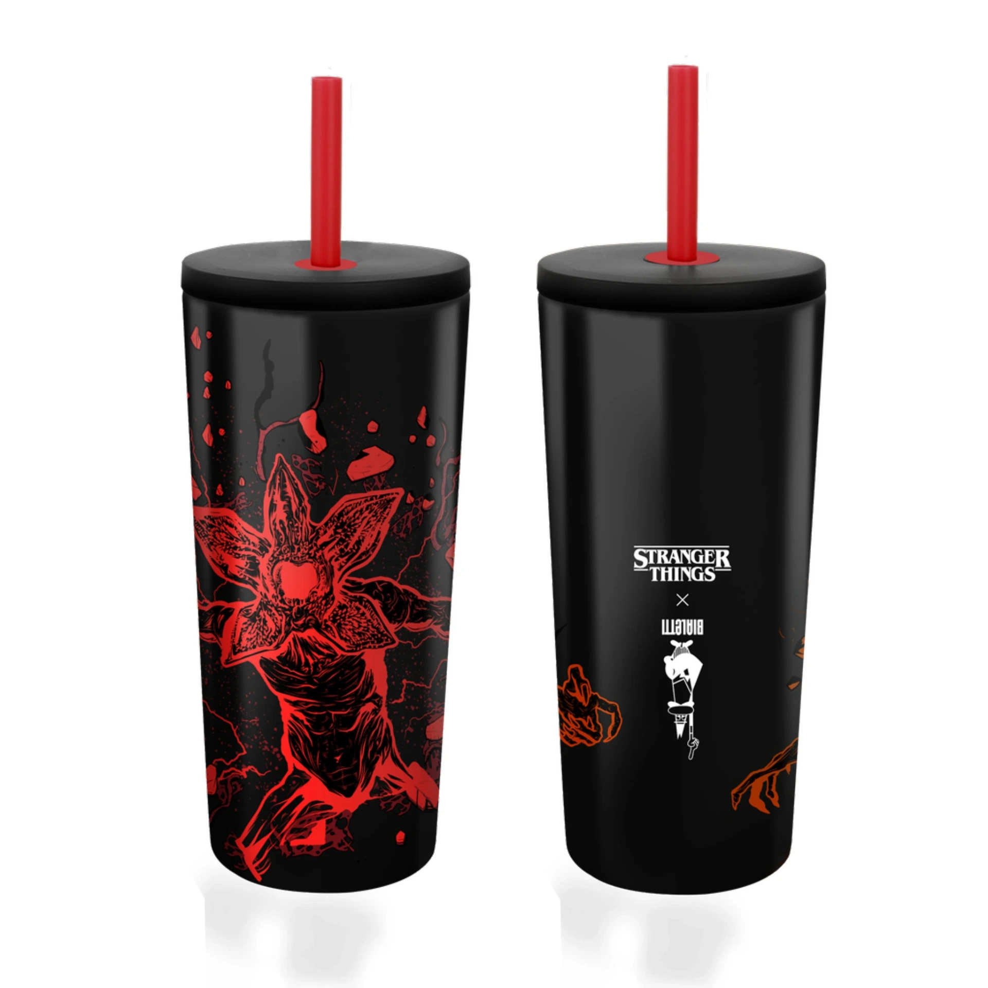 [JESTRTH05A] Thermobecher Stranger Things mit Strohhalm