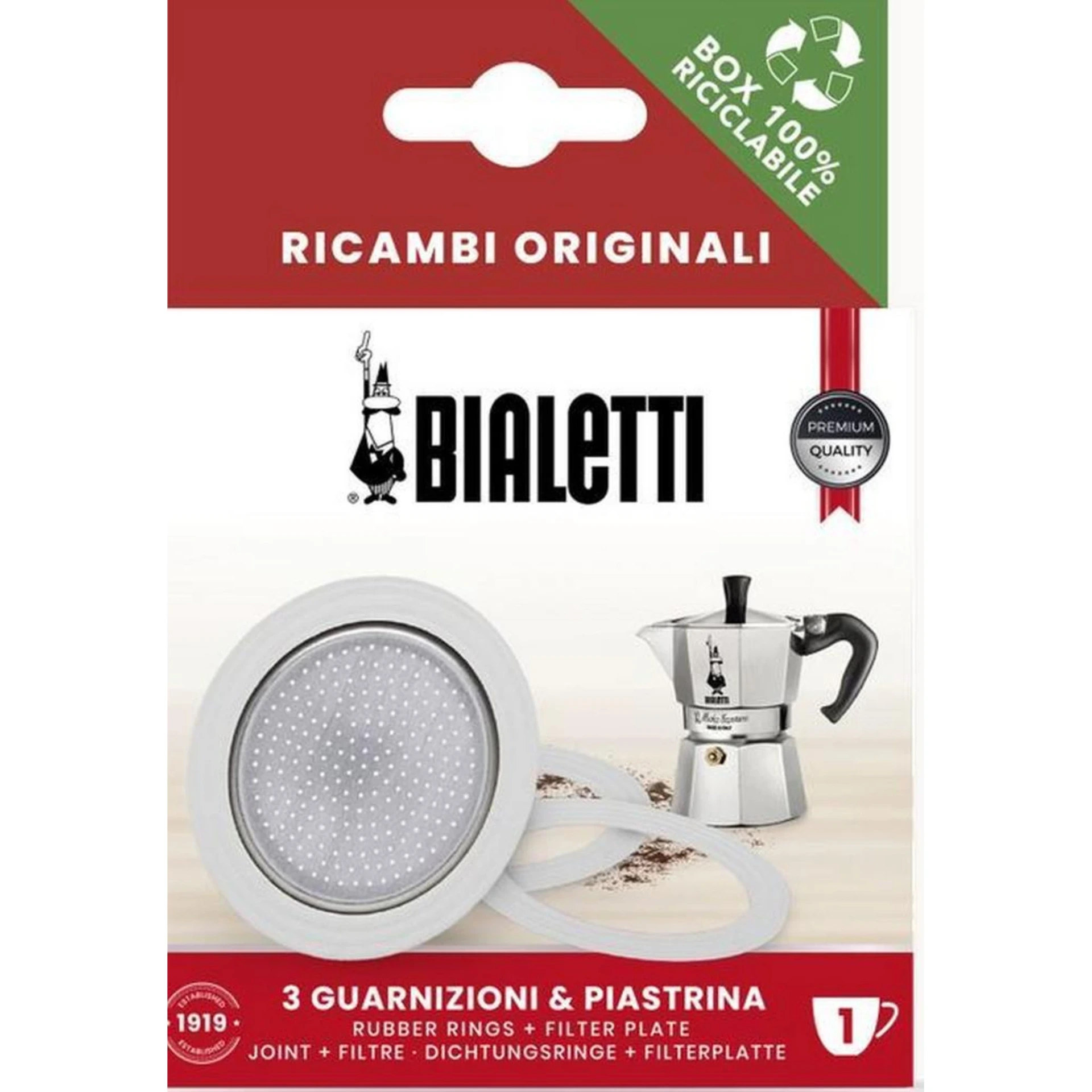 [JE0800031] Ersatzset 1 Tasse Aluminium