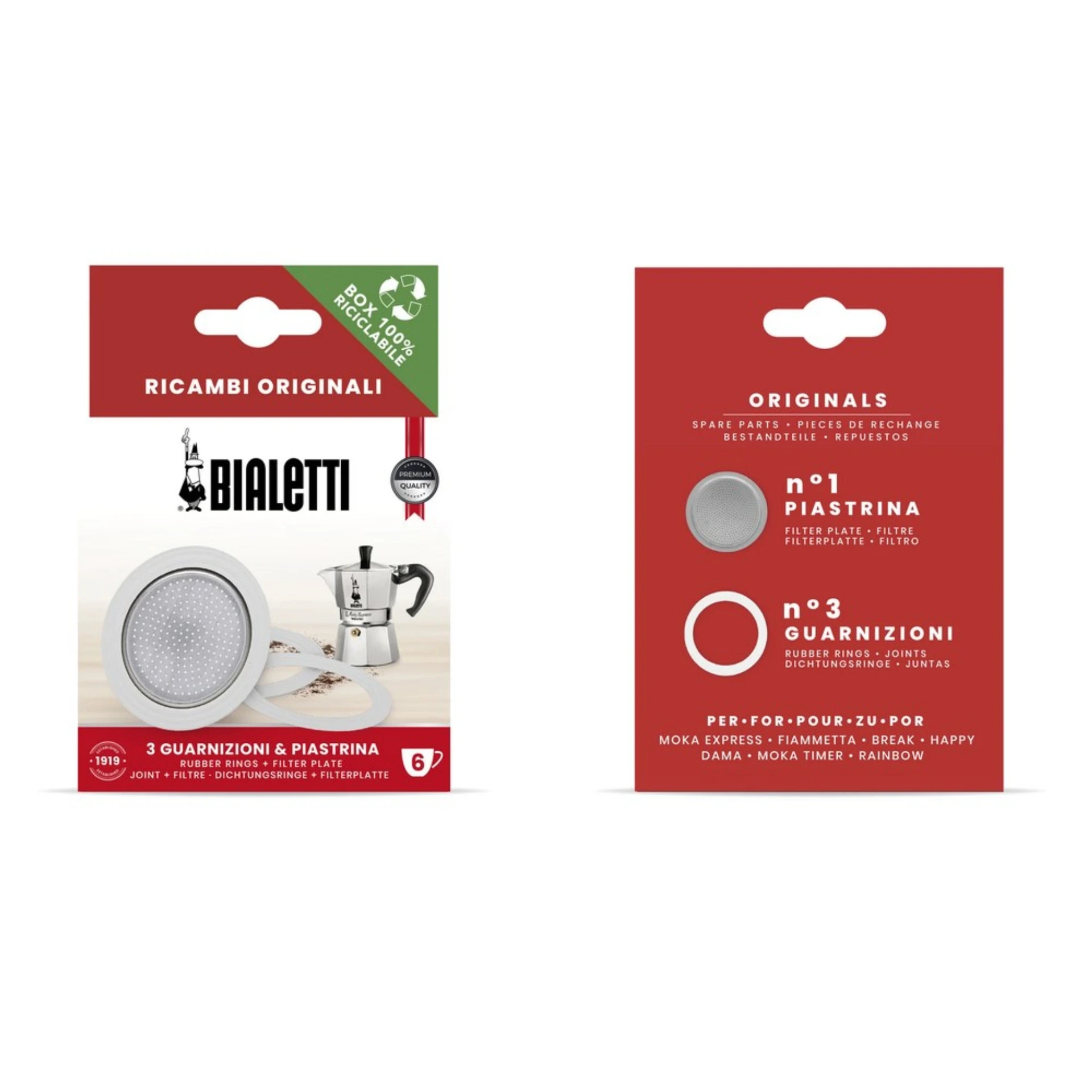 [JE0800034] Ersatzset 6 Tassen Aluminium
