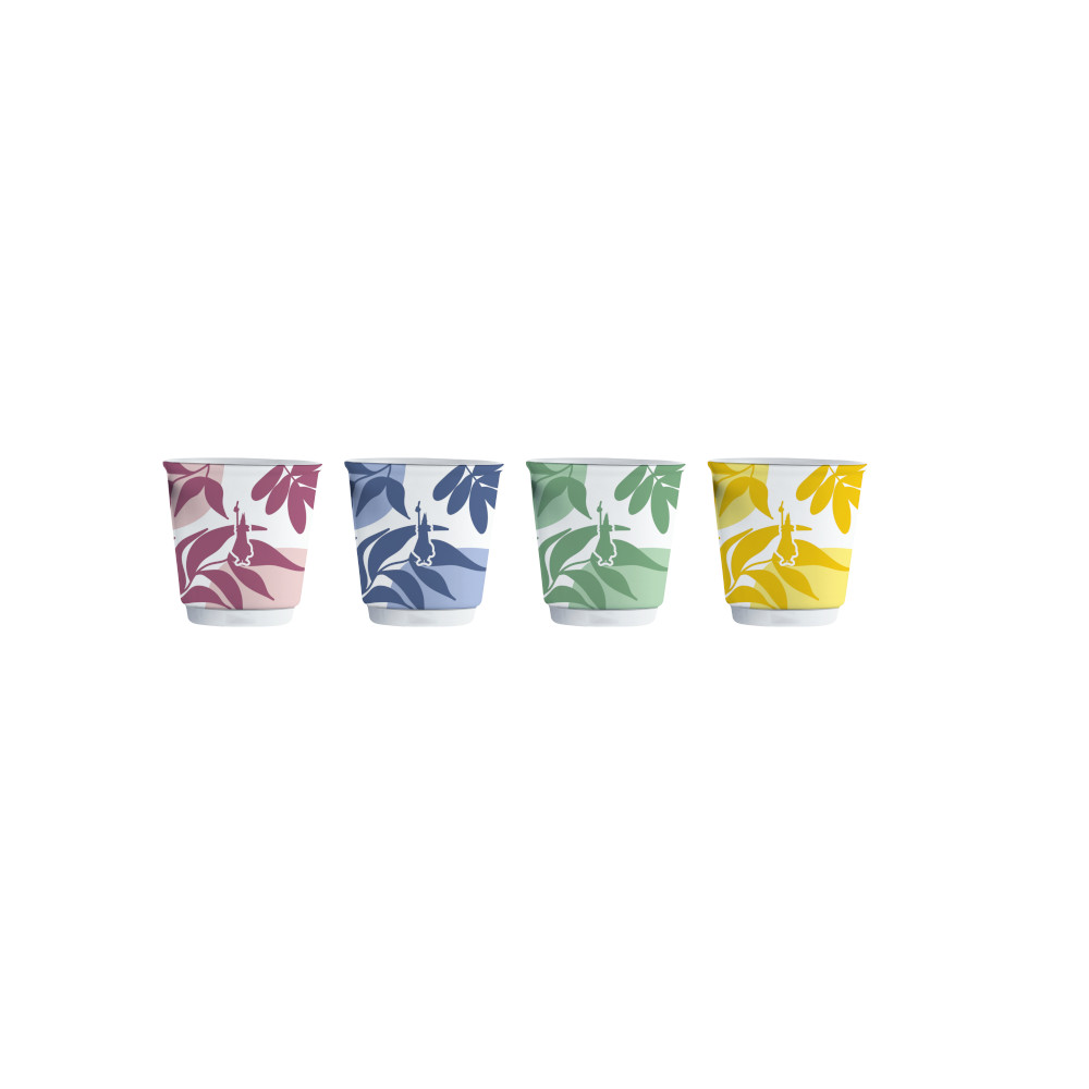 [JESS2024008] Espressobecher Primavera 4er-Set farbig