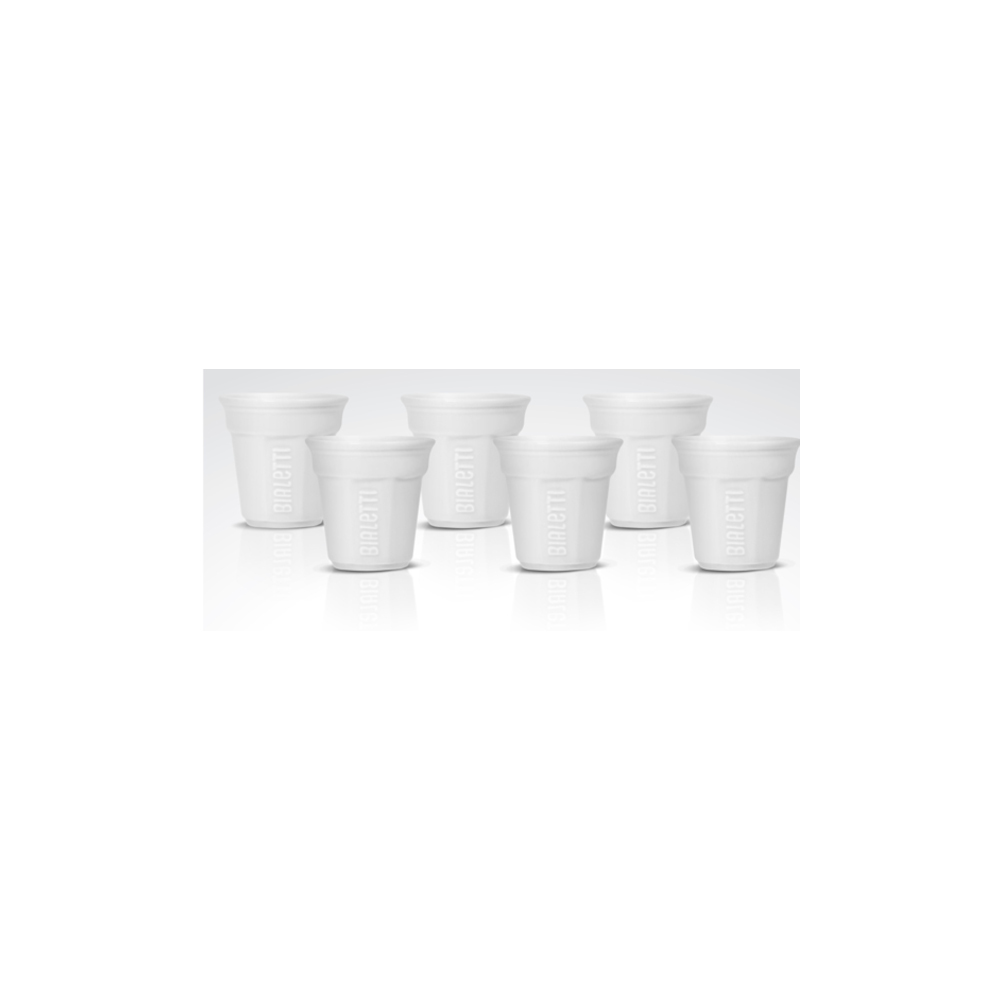 [JEY0TZ502] Espressobecher-Set weiß, 6-tlg.