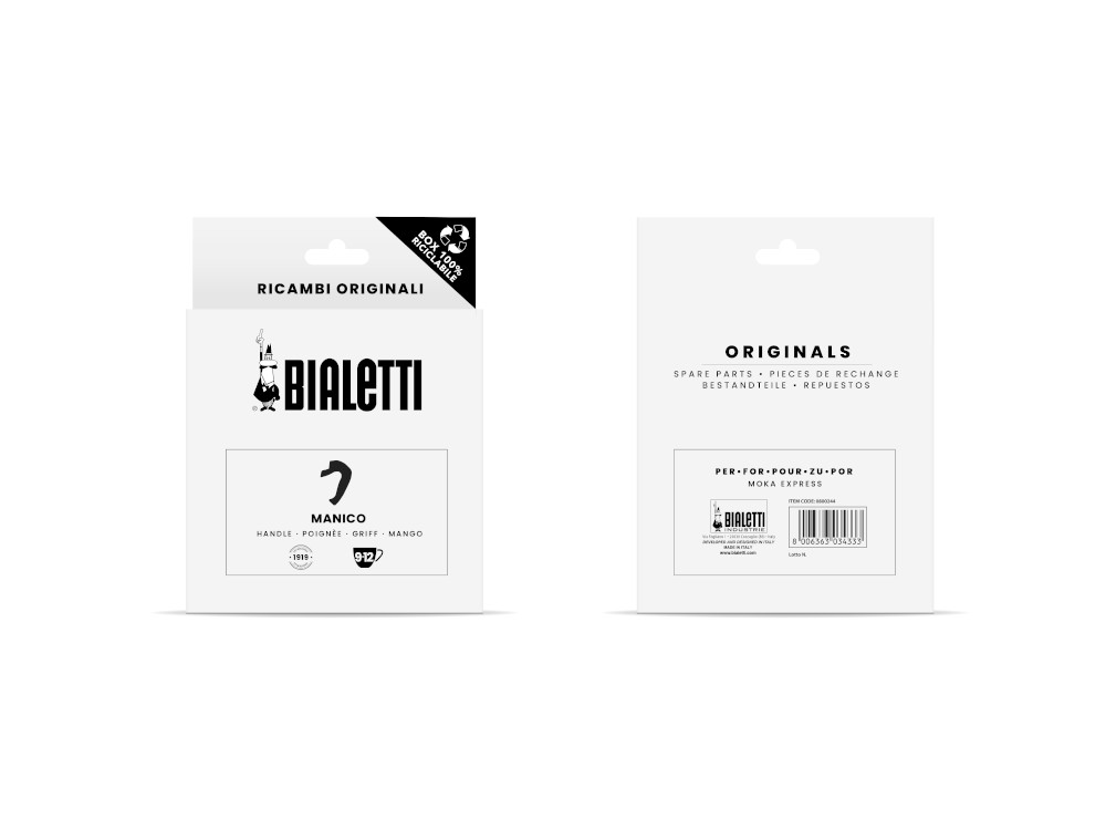 [JE0800244] Griff für Moka Express 9 - 12 Tassen