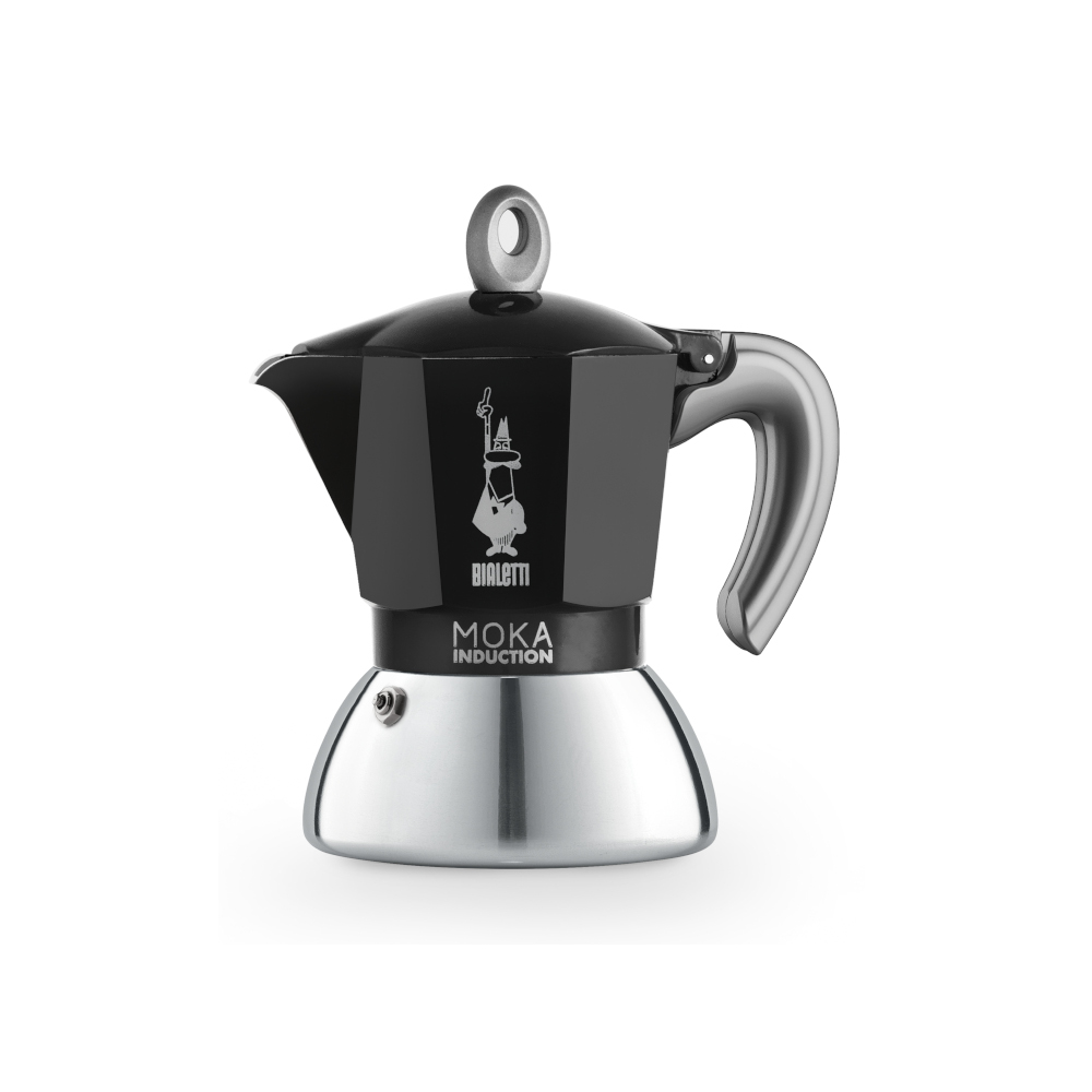 [JE6932] Moka Induktion (2 Tassen, Schwarz.)