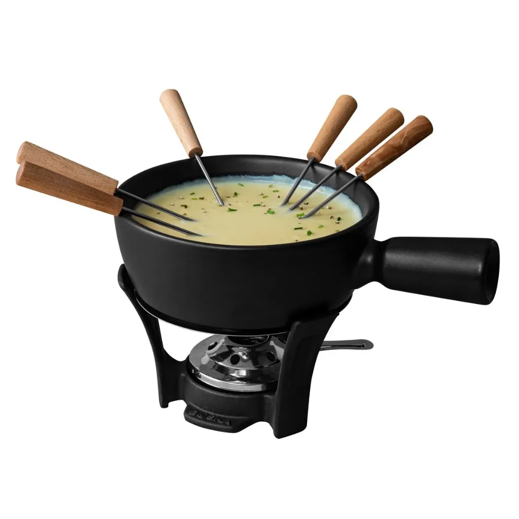 [BK853528] Fondue-Set Nero