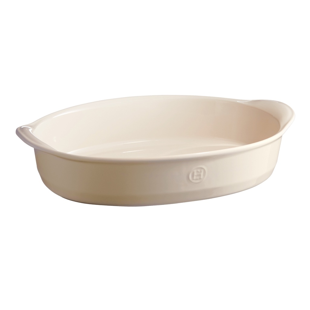 [EH02-9054] Gratinform oval 41x26,5 cm 3,8 Liter (Lehm.)