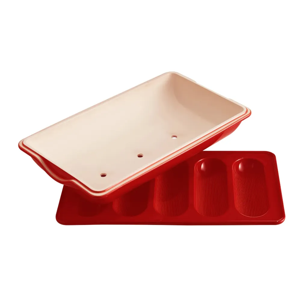 [EH34-5519] Mini-Baguetteform 5-fach (Wein.)