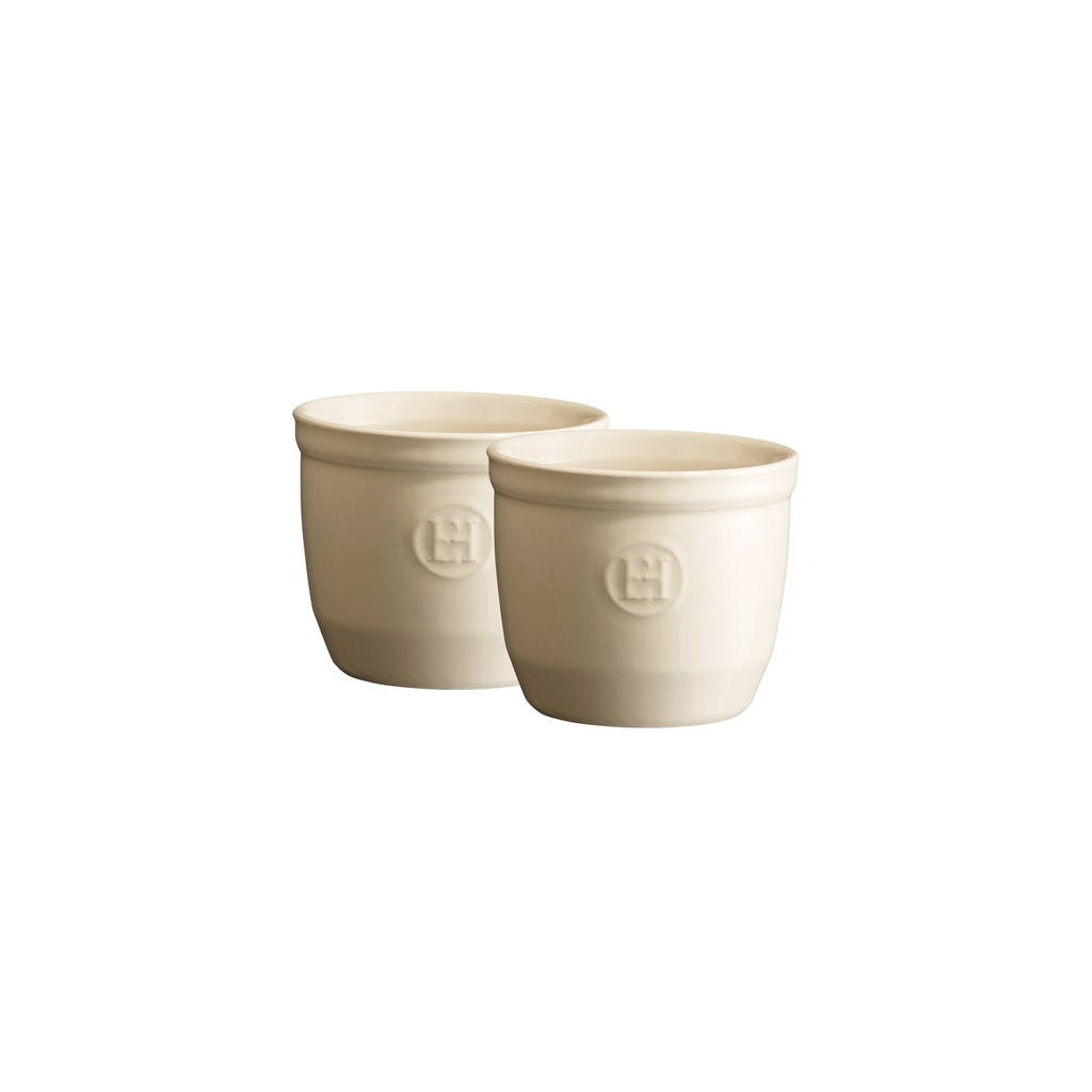 [EH02-4008] Ramekin Set No.8 2-teilig (Lehm.)