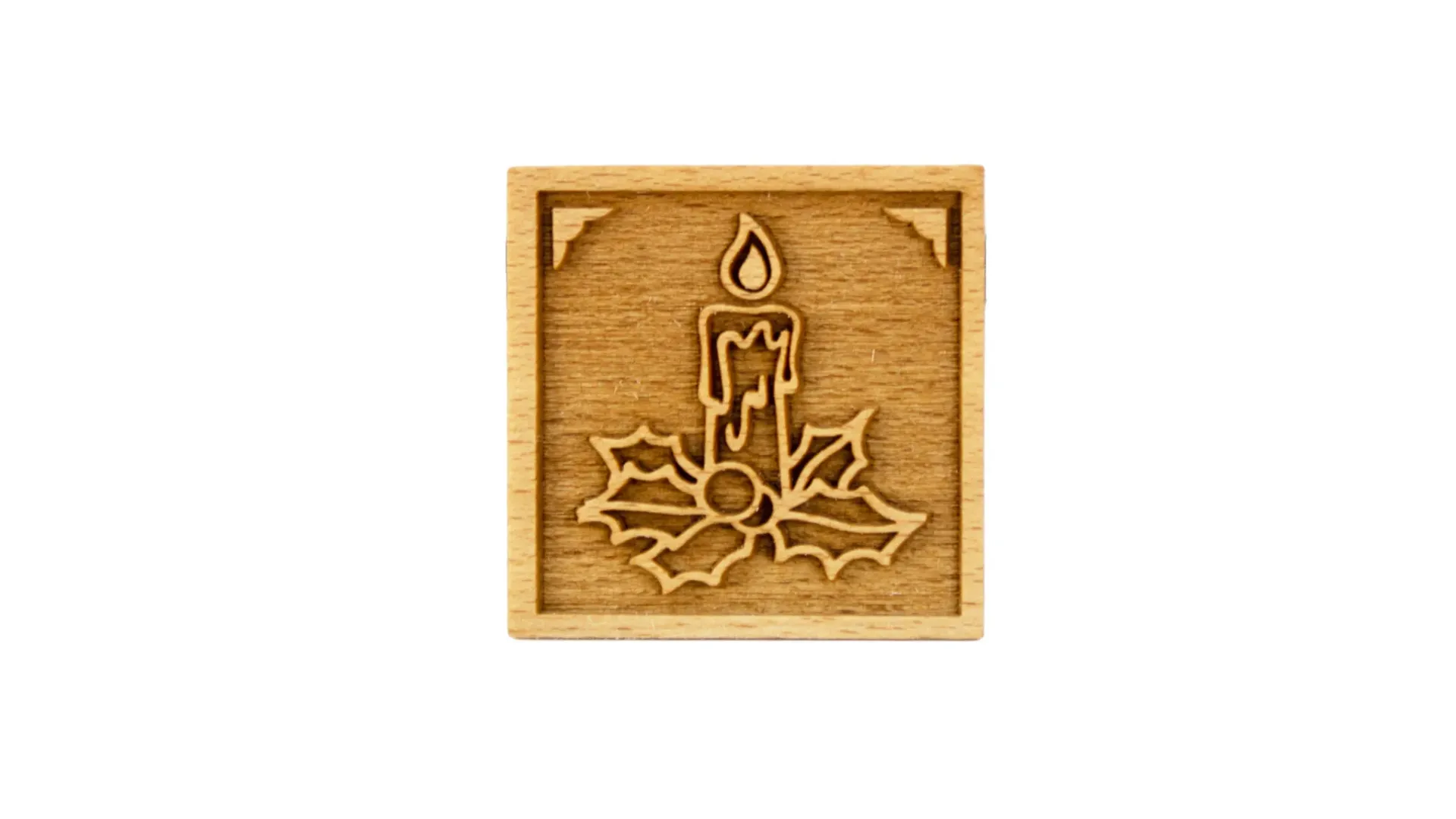 [FR058181] Stempel Adventkerze quadratisch