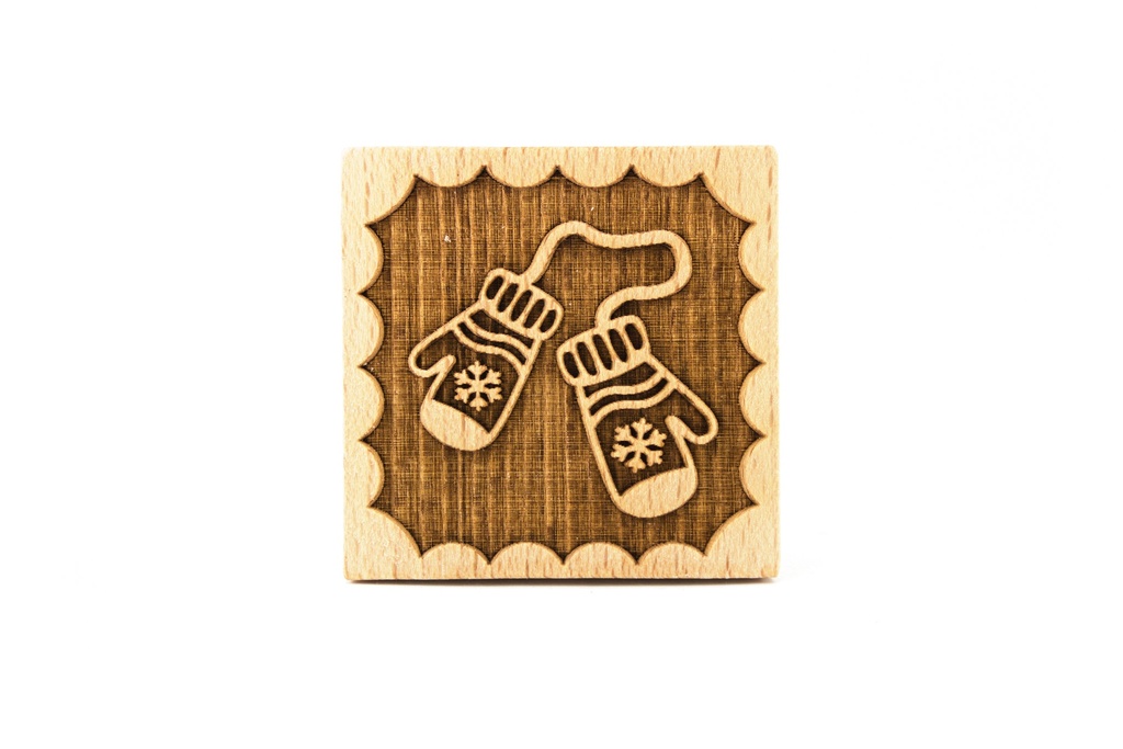 [FR054459] Stempel Handschuhe quadratisch