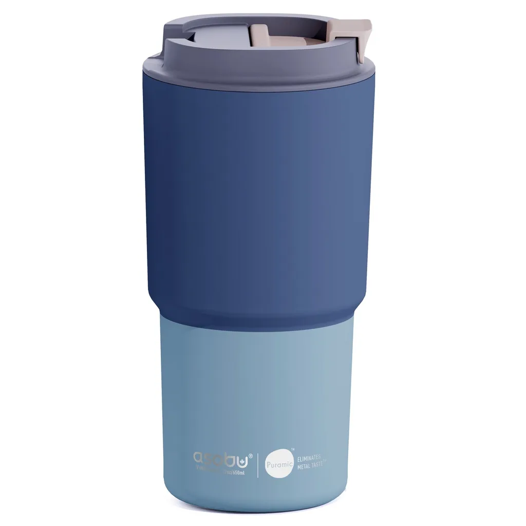 [ASBF62PB] Isolierbecher Pick Me Up 650ml Puramic (Pastellblau.)