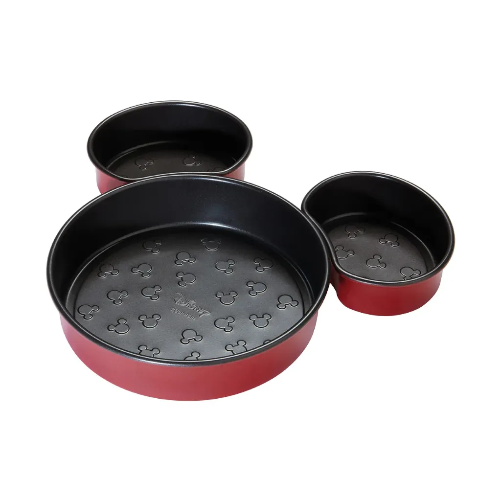 [MY48803] Disney Mickey-Kopf-Kuchenformen, 3-teilig, antihaft